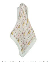 Load image into Gallery viewer, Milkbarn Mini Lovey Two Layer Muslin Security Blanket
